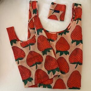Baggu strawberry bag bundle